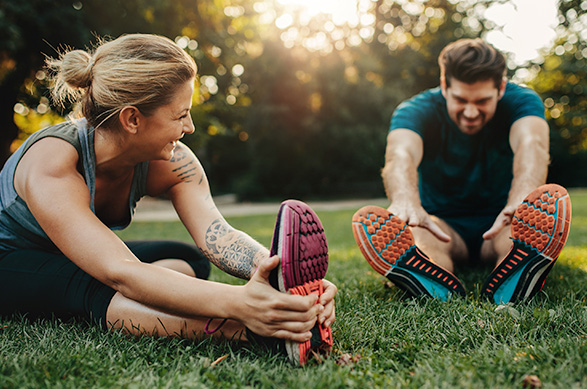 Active Iron for stretching before a run