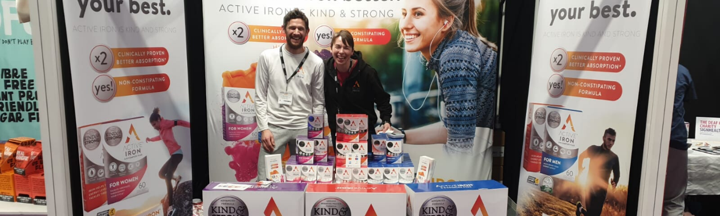 Active Iron Visits UK National Running Show, Birmingham