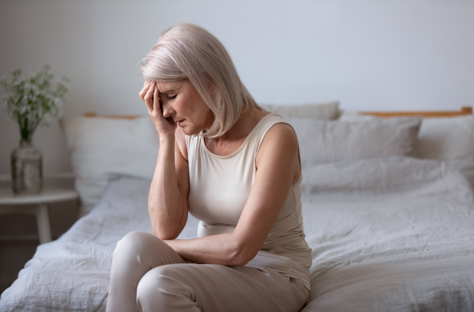 Older woman perimenopause